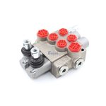 10.5 GPM Manual 2 Spool Hydraulic Monoblock Directional Control Valve 4
