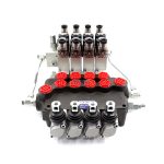 Electro-hydraulic Monoblock Directional Control Valve P80 Series 21.2 GPM 4 Spool 1