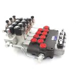 Industrial Monoblock Directional Valve 21.2 GPM Electro-hydraulic 4 Spool P80 1