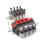 Industrial Monoblock Directional Valve 21.2 GPM Electro-hydraulic 4 Spool P80 3