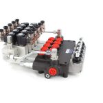 Industrial 5 Spool Monoblock Directional Valve – Electro-hydraulic P80 with 21.2 GPM Flow 3