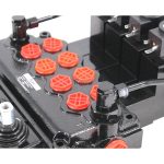 SD11-PG2 Monoblock Directional Valve: 18.5 GPM Electro-hydraulic 4 Spool Performance 5