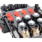SD11-PG2 Monoblock Directional Valve: 18.5 GPM Electro-hydraulic 4 Spool Performance 7