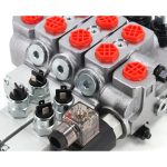 15.8 GPM Manual 3 Spool Sectional Valve, SD6 Model with Integrated Micro Switch 4