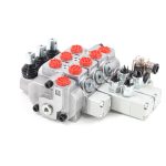 SD6 Manual 3 Spool Sectional Directional Valve, 15.8 GPM, with Micro Switch 3