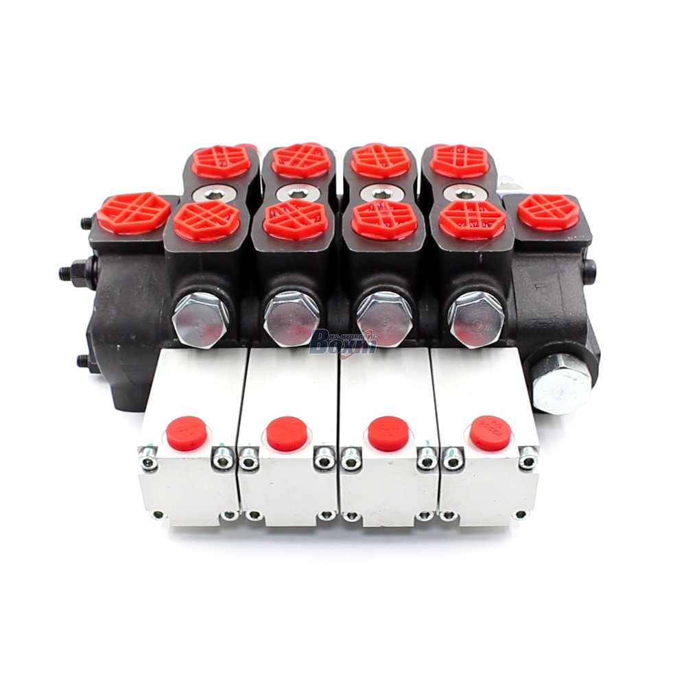 Sectional Directional Valve (23.8 GPM, 4 Spool SD8) – Hydraulic Manufacturing & Wholesale