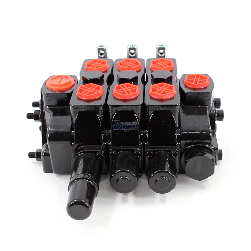 Sectional Directional Valve SDS180: Hydraulic & Manual 3 Spool (42.2 GPM) – Global Manufacturing & Wholesale