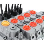 High Flow Sectional Directional Control Valve, Manual 4-Spool, 42.2 GPM, with Electric Unloading Function 5