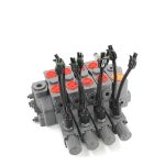 High Flow Sectional Directional Control Valve, Manual 4-Spool, 42.2 GPM, with Electric Unloading Function 2