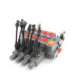 High Flow Sectional Directional Control Valve, Manual 4-Spool, 42.2 GPM, with Electric Unloading Function 3
