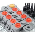 High Flow Sectional Directional Control Valve, Manual 4-Spool, 42.2 GPM, with Electric Unloading Function 7