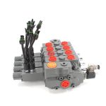 High Flow Sectional Directional Control Valve, Manual 4-Spool, 42.2 GPM, with Electric Unloading Function 4