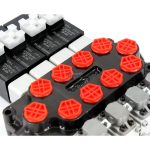 Solenoid & Manual 4 Spool Monoblock Valve (Q45 Series) for Hydraulic Applications 4