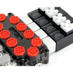 Solenoid & Manual 4 Spool Monoblock Valve (Q45 Series) for Hydraulic Applications 6