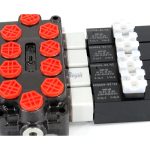4 Spool Monoblock Directional Valve – 11.8 GPM Solenoid & Manual Control 7