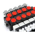 11.8 GPM Monoblock Directional Control Valve Q45: 5 Spool, Solenoid & Manual Actuation 5