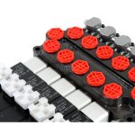 Versatile Monoblock Directional Valve Q45: 5 Spool, Solenoid/Manual, 11.8 GPM for Hydraulic Systems 6