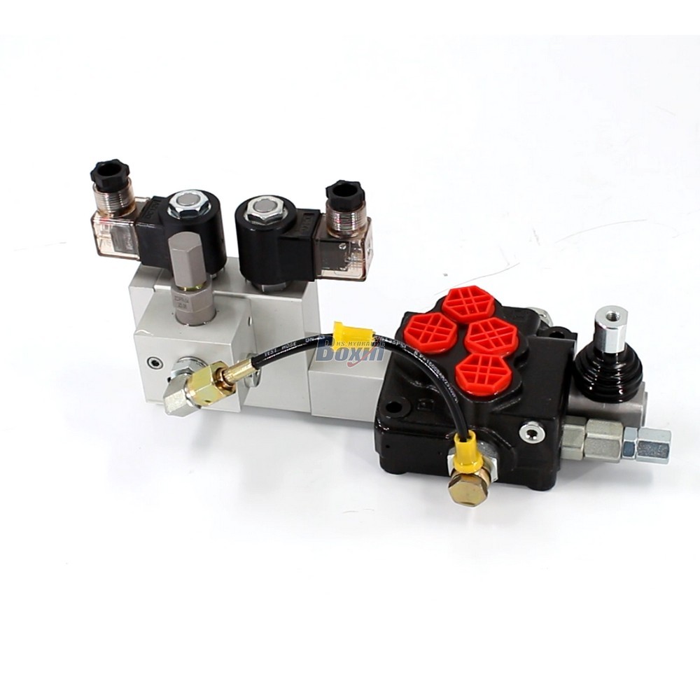 Válvula de control direccional monobloque SD5 - Electrohidráulica, 1 carrete, 11,8 GPM