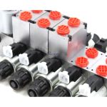 Proportional 10.5 GPM 5 Spool DCV56 Sectional Valve for Industrial Hydraulic Systems 4