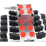 Proportional 10.5 GPM 5 Spool DCV56 Sectional Valve for Industrial Hydraulic Systems 5