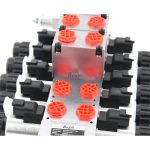 Sectional Electric Proportional Directional Control Valve 10.5 GPM 5 Spool DCV56 5