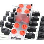 Hydraulic 10.5 GPM Electric Proportional 5 Spool Sectional Directional Valve 6